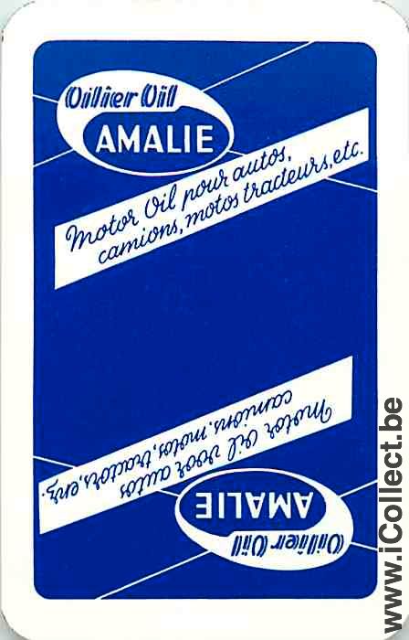 Single Swap Playing Cards Motor Oil Amalie (PS02-05A)